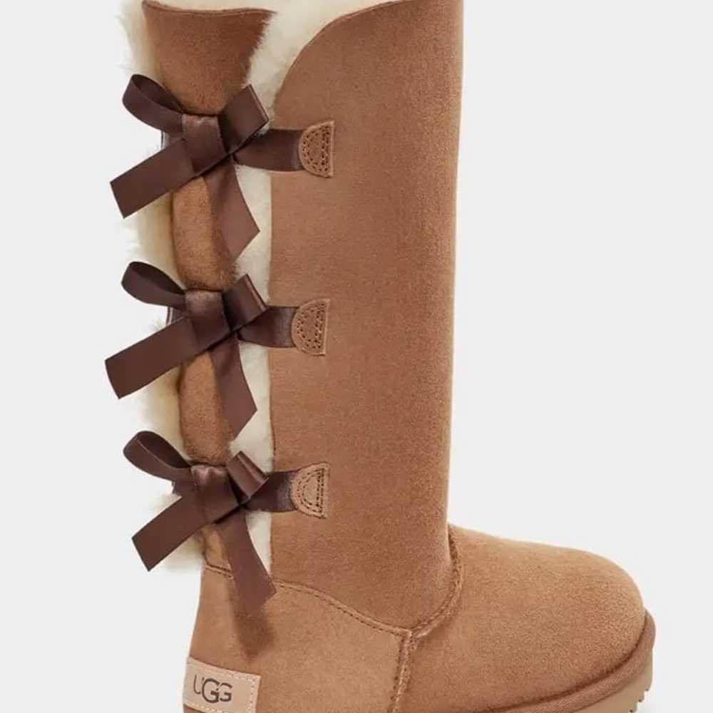 UGG UGG Bailey Bow Tall II Boot , like new condit… - image 1