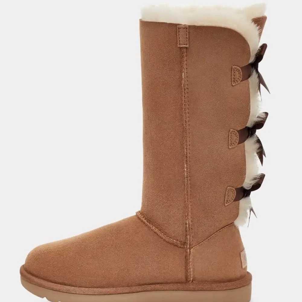 UGG UGG Bailey Bow Tall II Boot , like new condit… - image 3