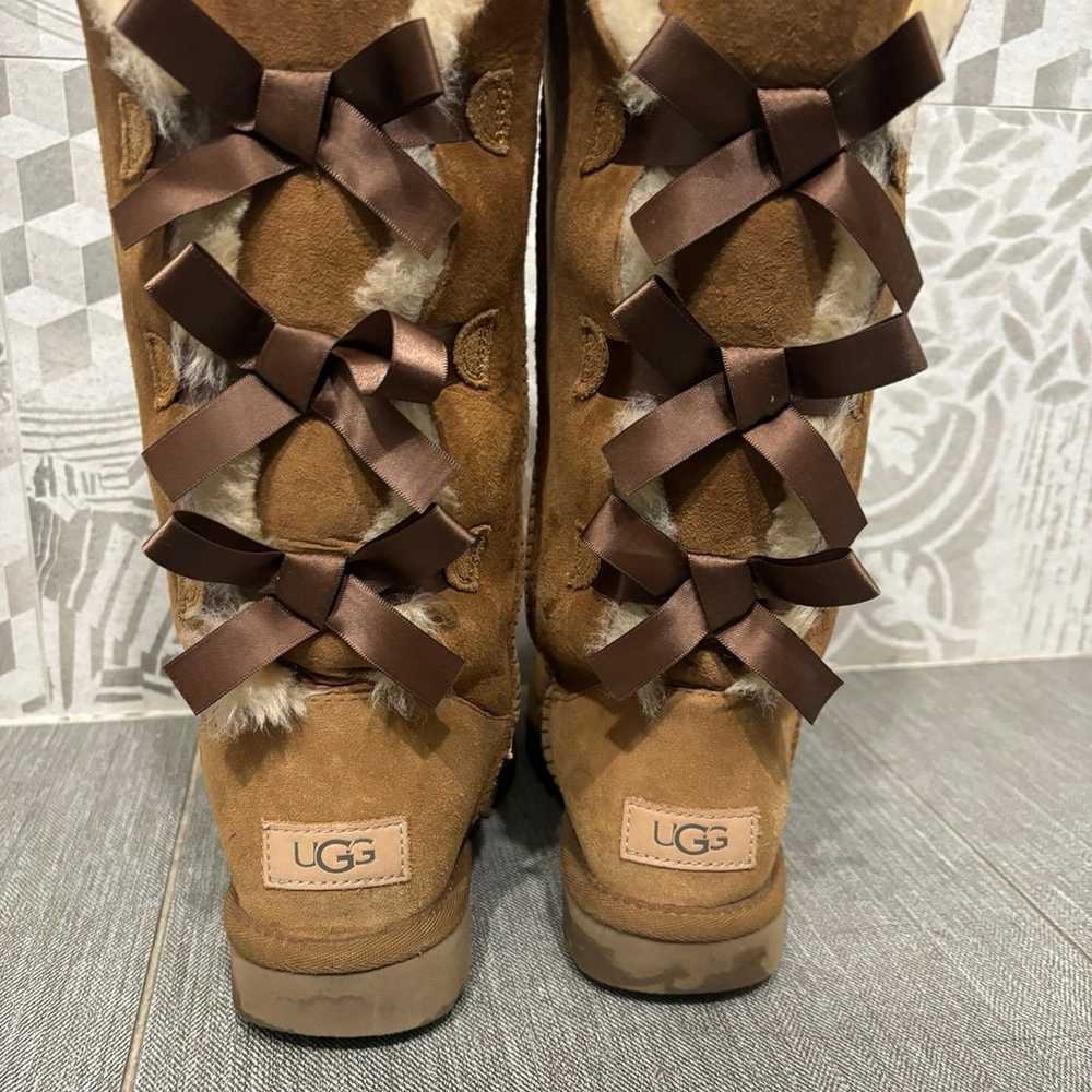 UGG UGG Bailey Bow Tall II Boot , like new condit… - image 7