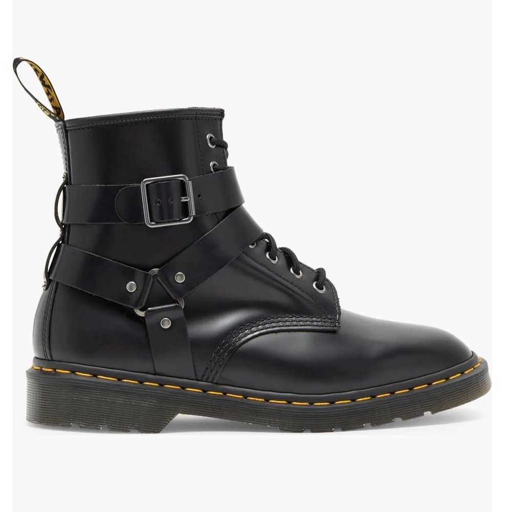 Dr. Martens Cristofor Leather Harness Lace Up Boo… - image 2
