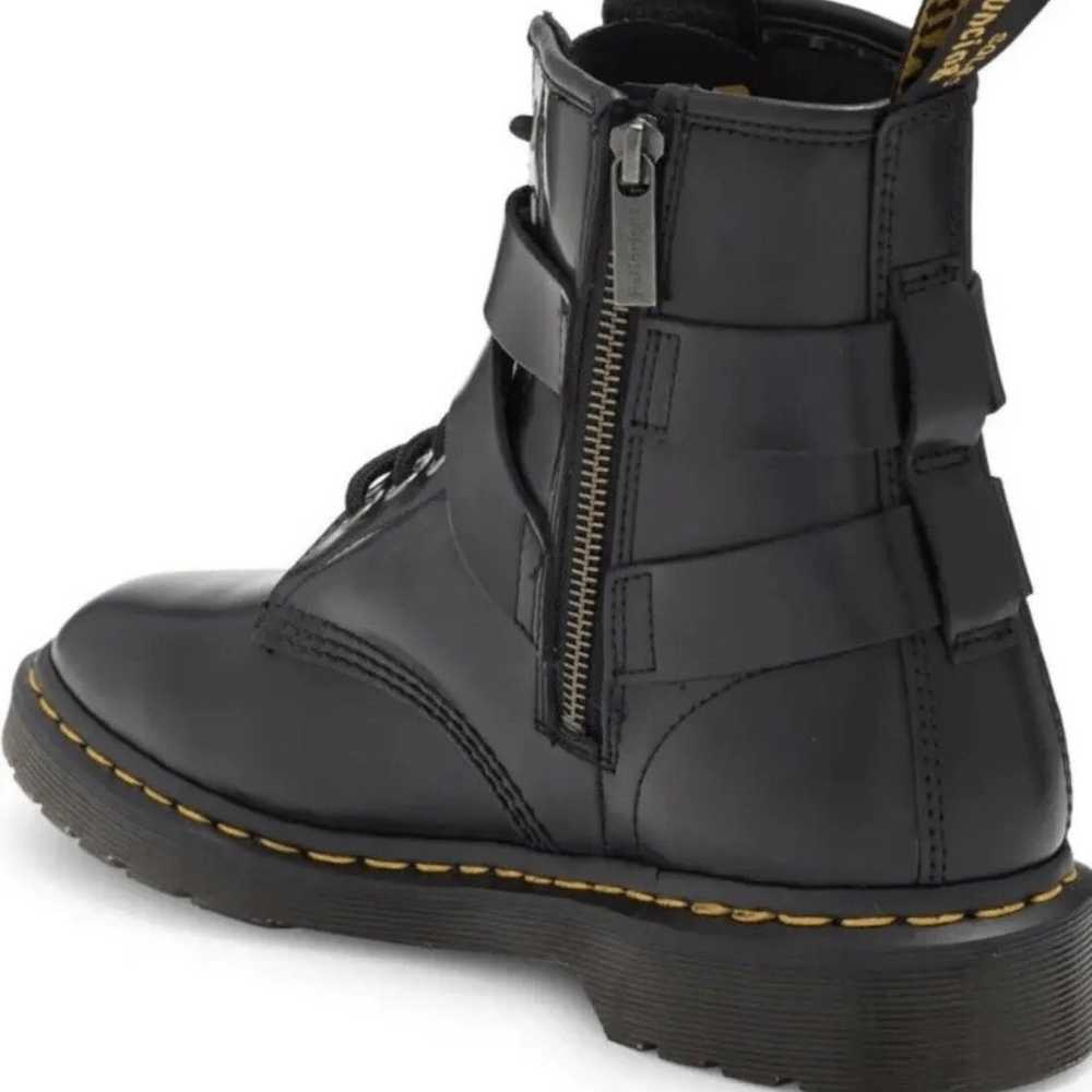 Dr. Martens Cristofor Leather Harness Lace Up Boo… - image 3