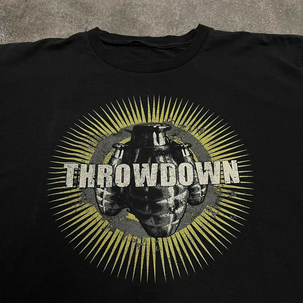 Band Tees × Vintage 2000’s ThrowDown Band T-Shirt - image 2