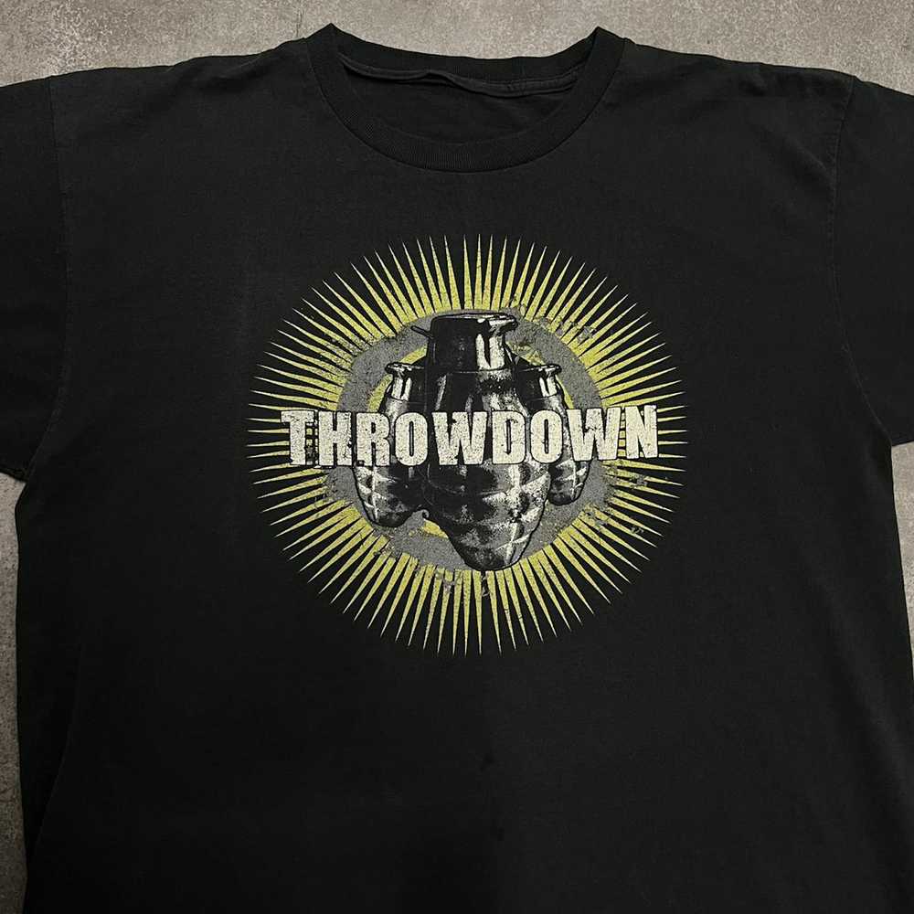 Band Tees × Vintage 2000’s ThrowDown Band T-Shirt - image 3