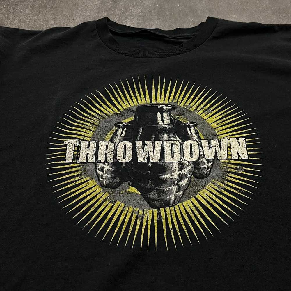 Band Tees × Vintage 2000’s ThrowDown Band T-Shirt - image 4