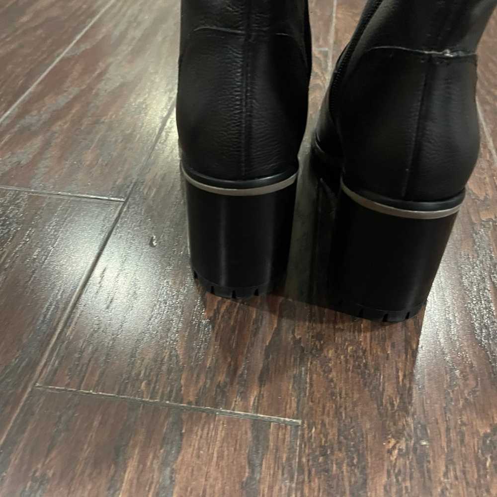 Vince Camuto Dasemma Black Leather Over The Knee … - image 7