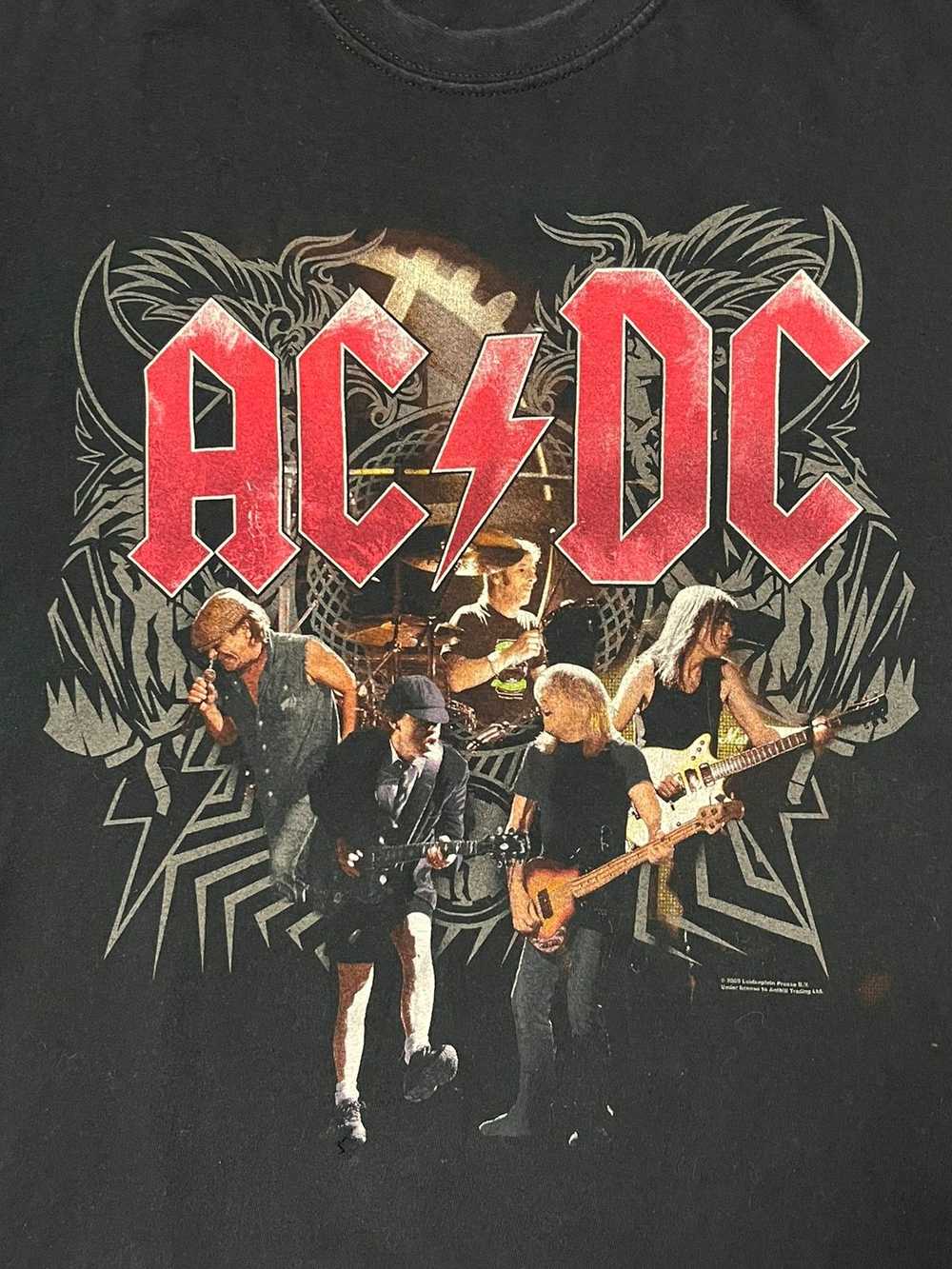 Ac/Dc × Rock Band × Vintage Ac Dc Vintage Double … - image 7
