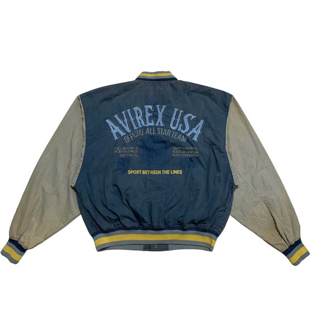 Avirex × Avirex Varsity Jacket × Vintage Vintage … - image 1
