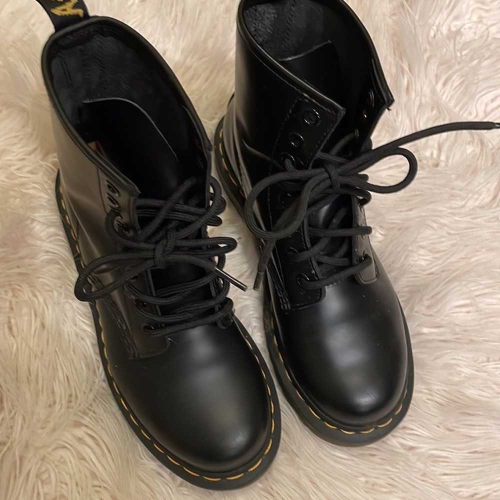 Dr. Martens  Smooth Leather Ankle Boots Sz 5 - image 3
