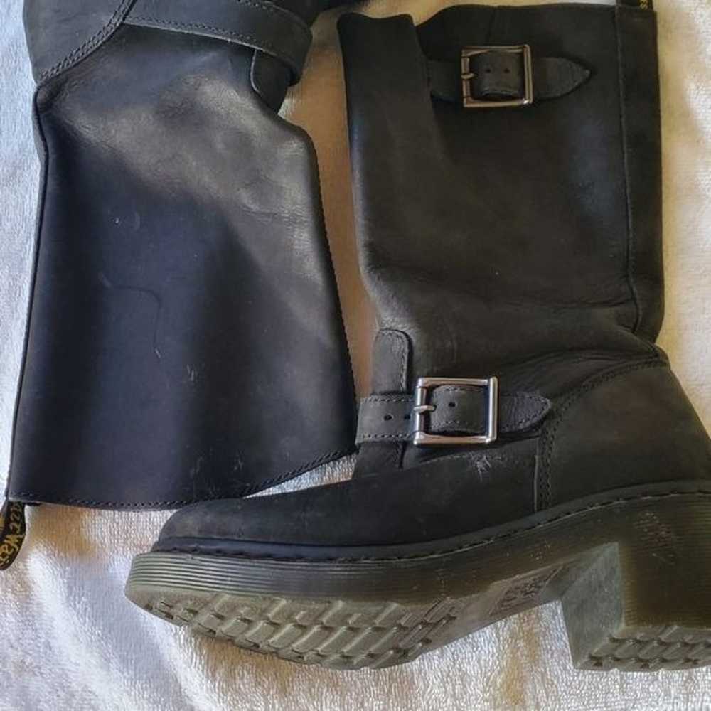 Dr. Martens Rowena Streetwear Vintage Black Leath… - image 2