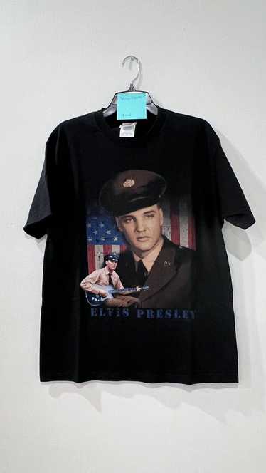 Band Tees × Military × Vintage Elvis Presley - US 