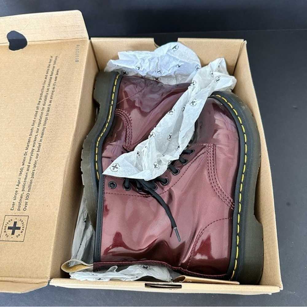 Dr Martens 1460 W Vegan Chrome Boots Size 7 - image 9