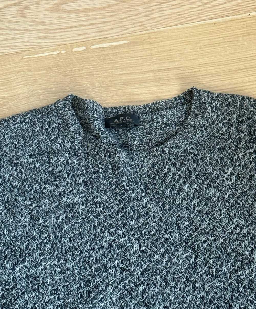 A.P.C. Wool Sweater in heather Gray - image 2