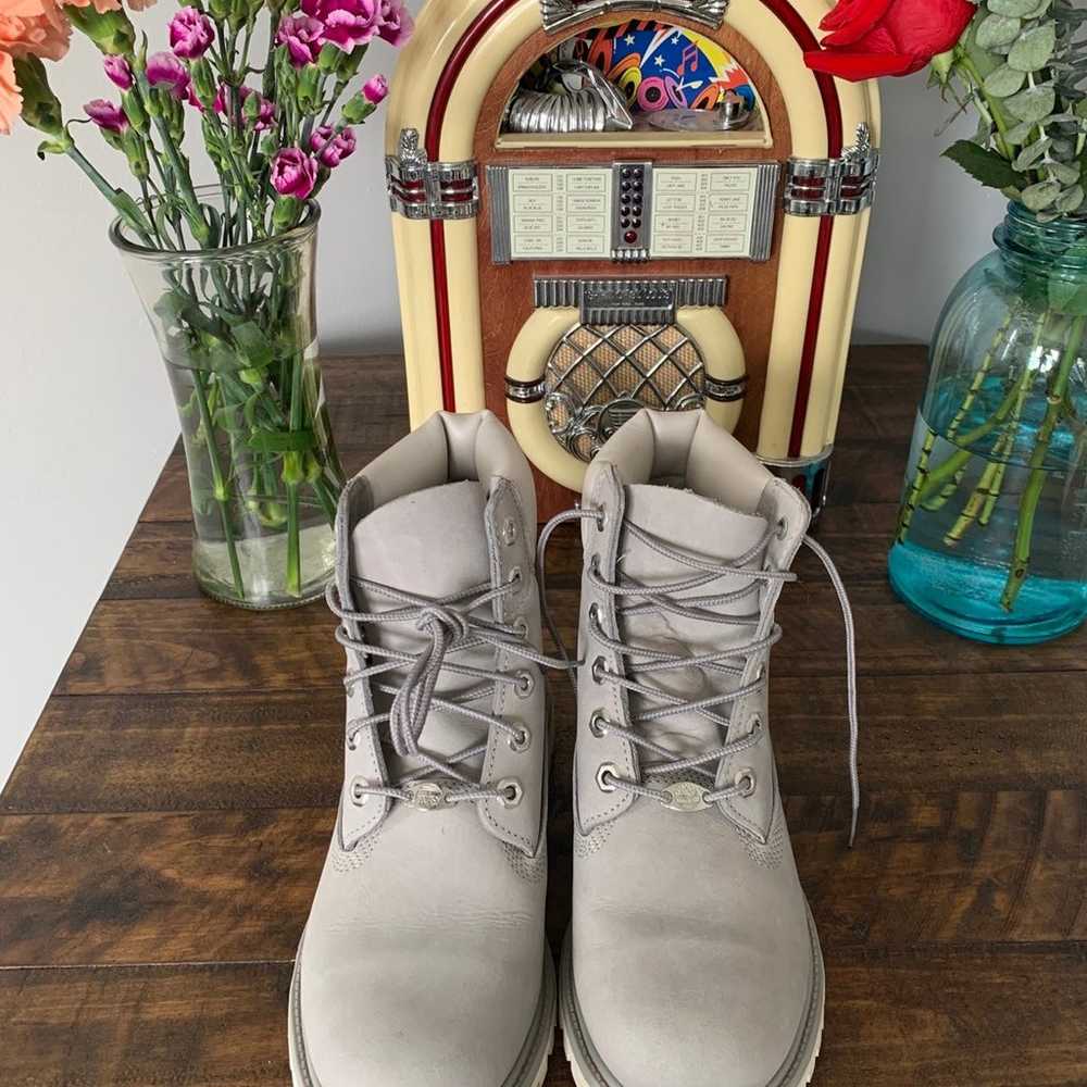 Gray Timberland Boots - image 3