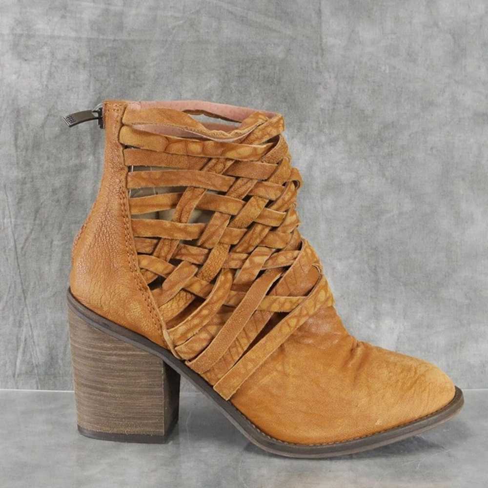 FREE PEOPLE Booties CARRERA Boots Leather Suede H… - image 6