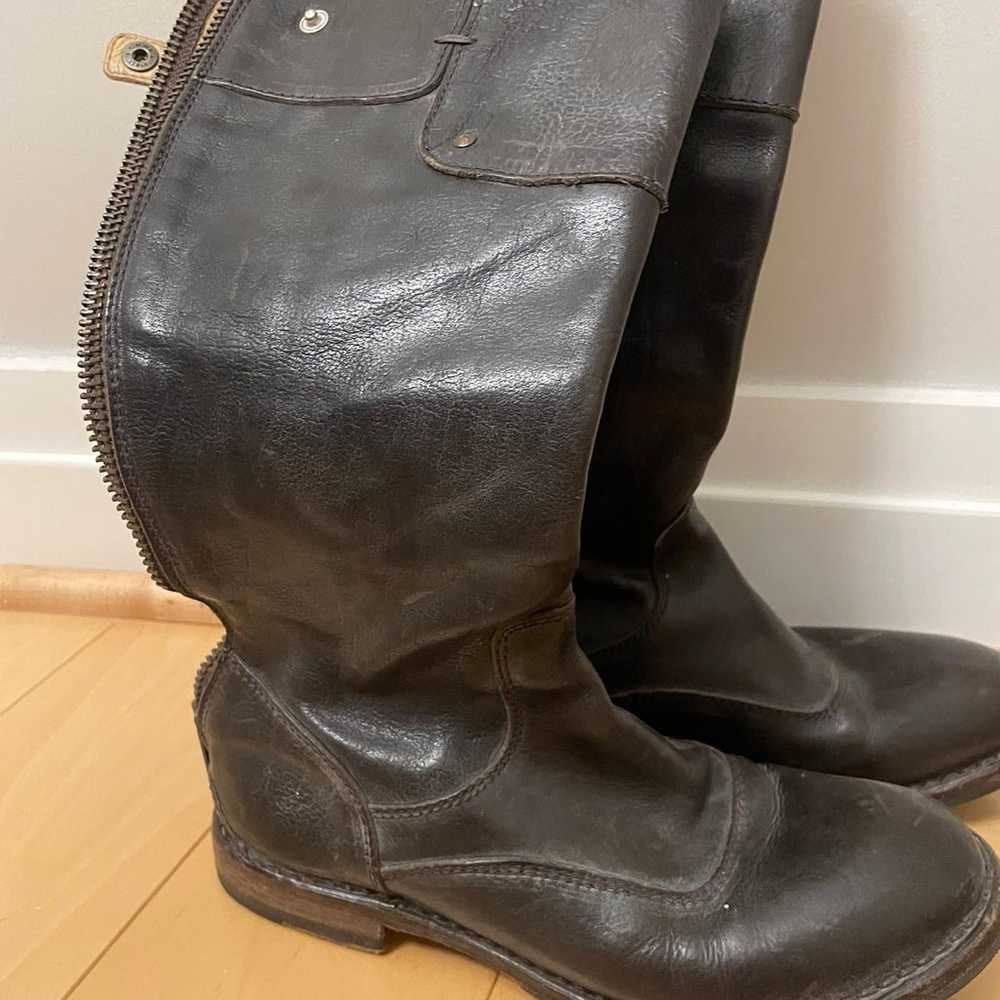 Vero Cuoio Italian Leather Boots Size 7 - image 11