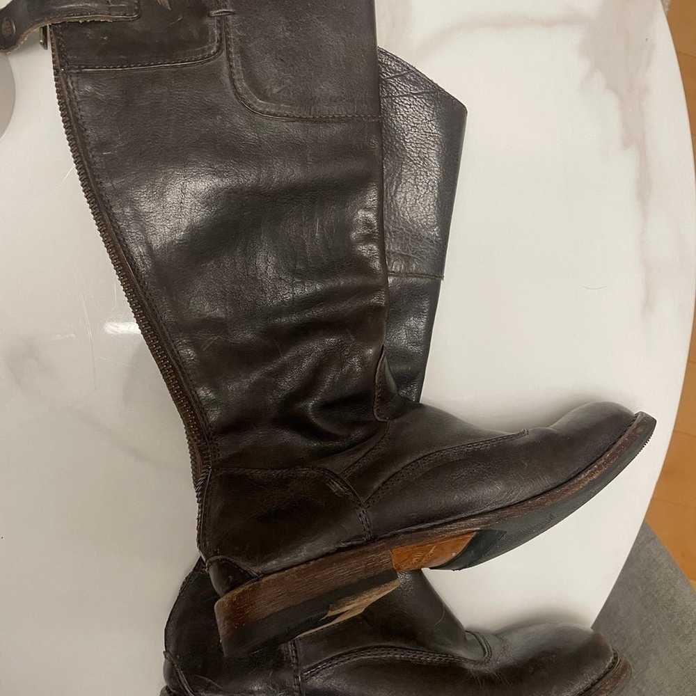Vero Cuoio Italian Leather Boots Size 7 - image 3