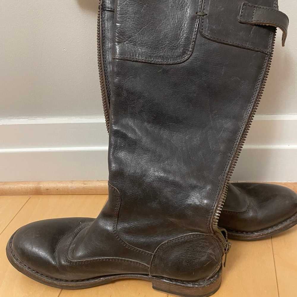 Vero Cuoio Italian Leather Boots Size 7 - image 9