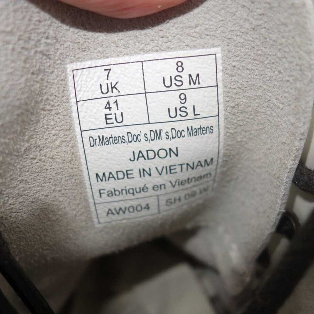 Doc Dr Martens JADON White Leather Platform Lace … - image 3