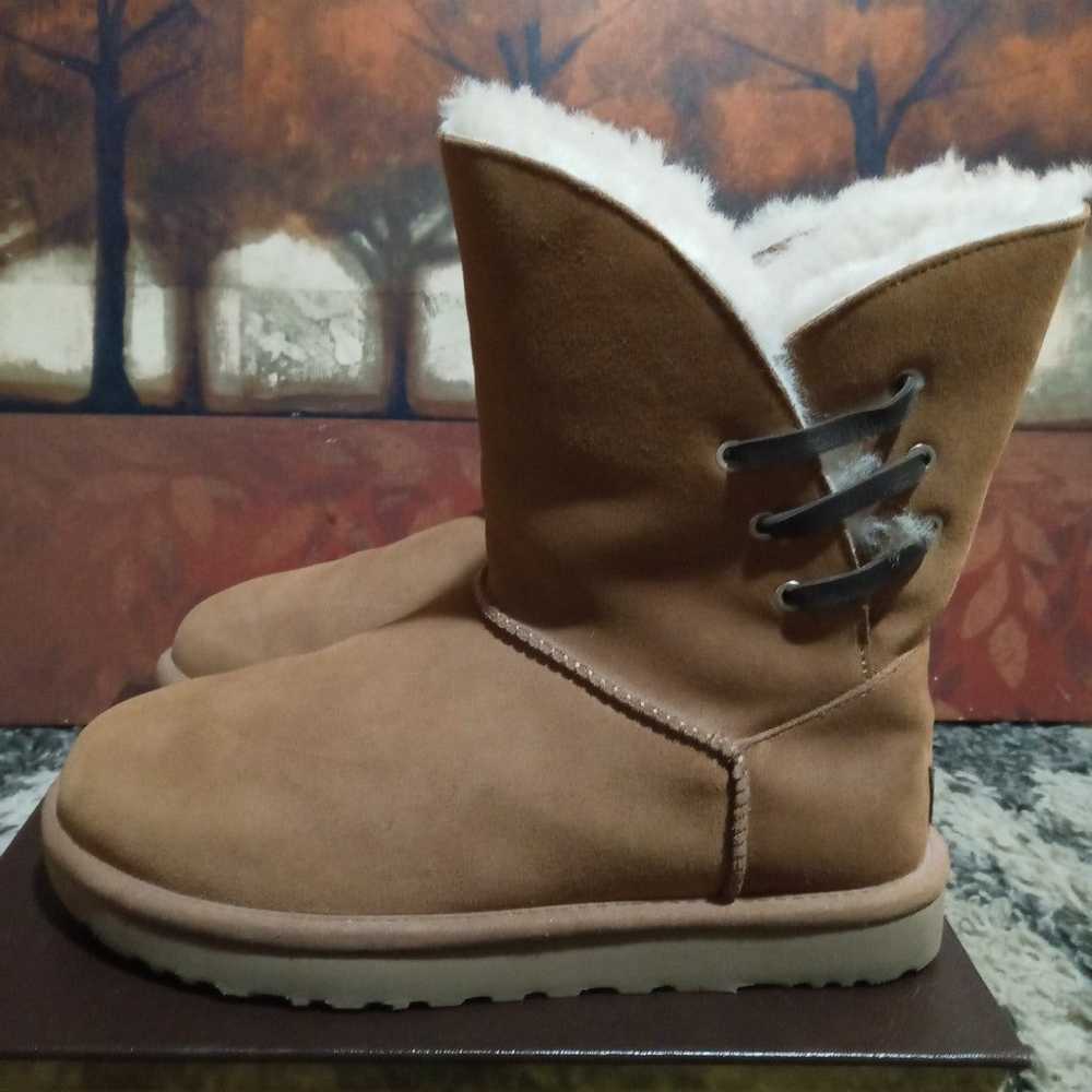 New UGG Constantine Boots Chestnut 9 - image 2