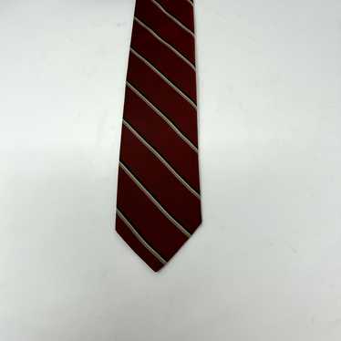 Robert Talbott Robert Talbott Red Striped Silk Tie