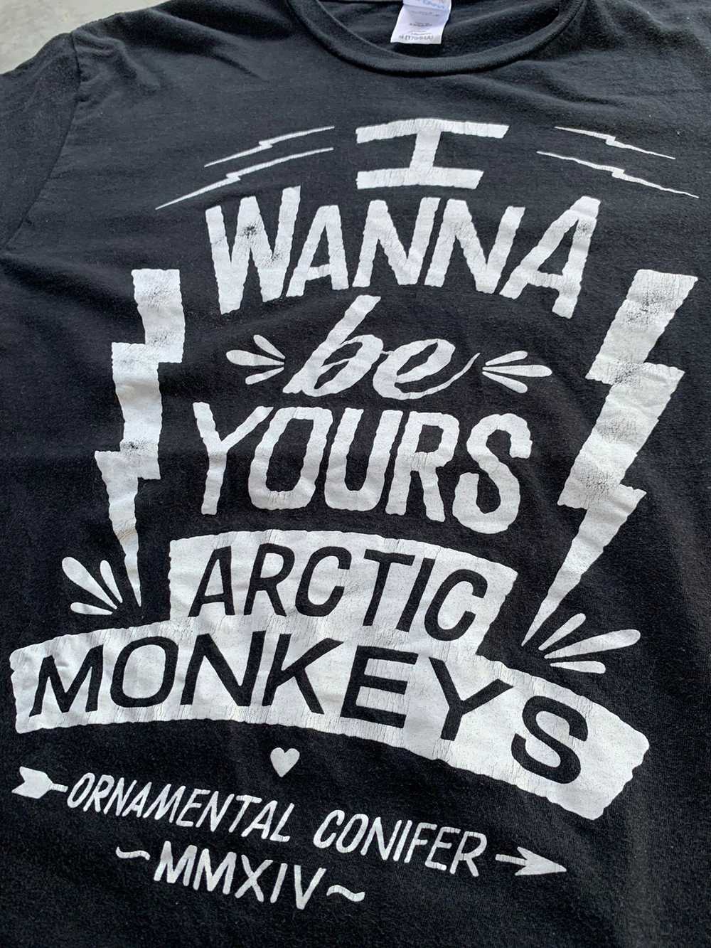Band Tees × Vintage Vintage Arctic Monkeys Tshirt - image 2