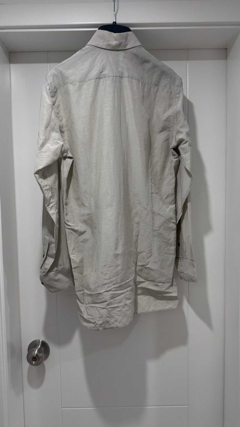 H&M × Lanvin Lanvin H&M Light Grey Dress Shirt - image 2