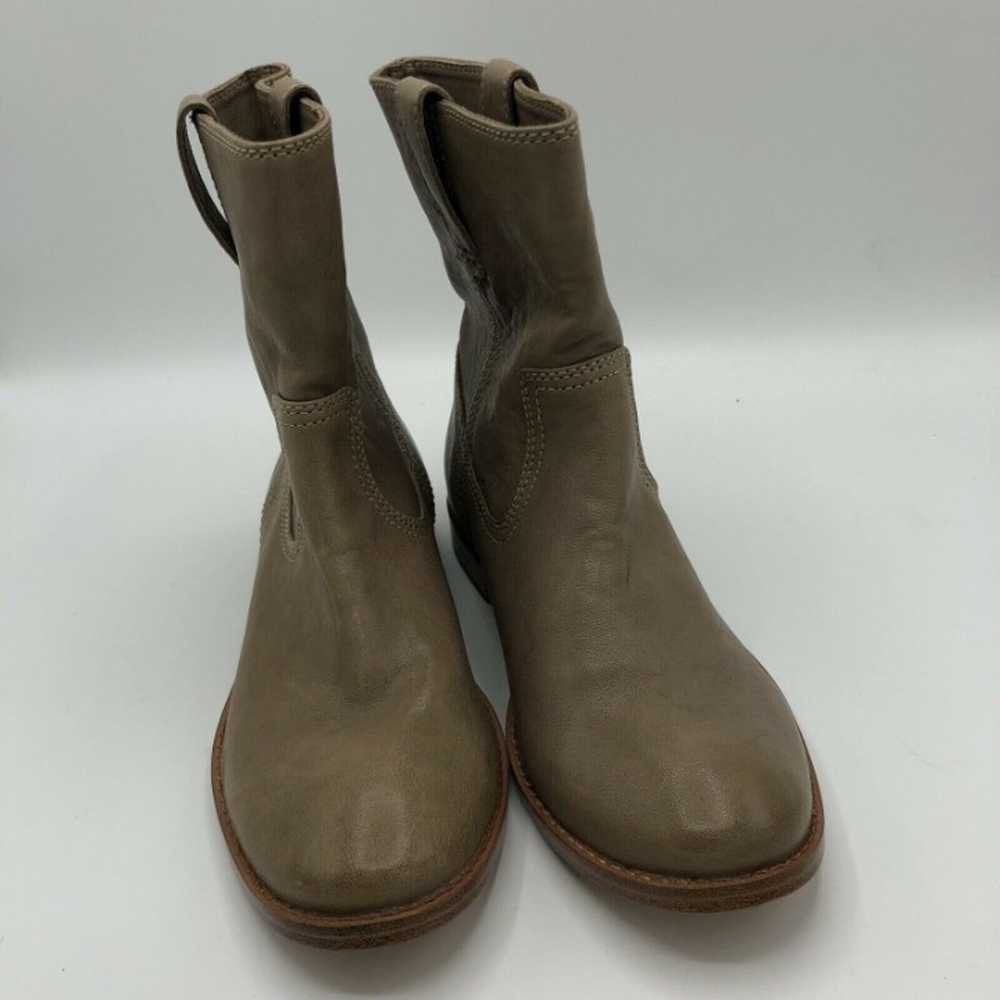 Frye Anna Short Leather Ankle Boots 6 - image 3