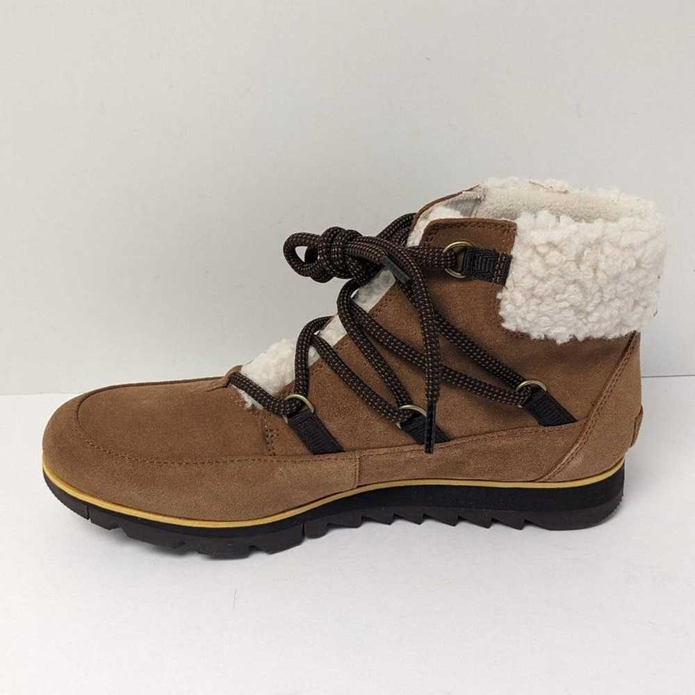 Sorel Harlow Lace Cozy Winter Boots, Tan Suede, W… - image 4