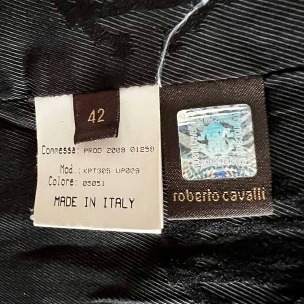 Roberto Cavalli ROBERTO CAVALLI Black Wool Knee-L… - image 9