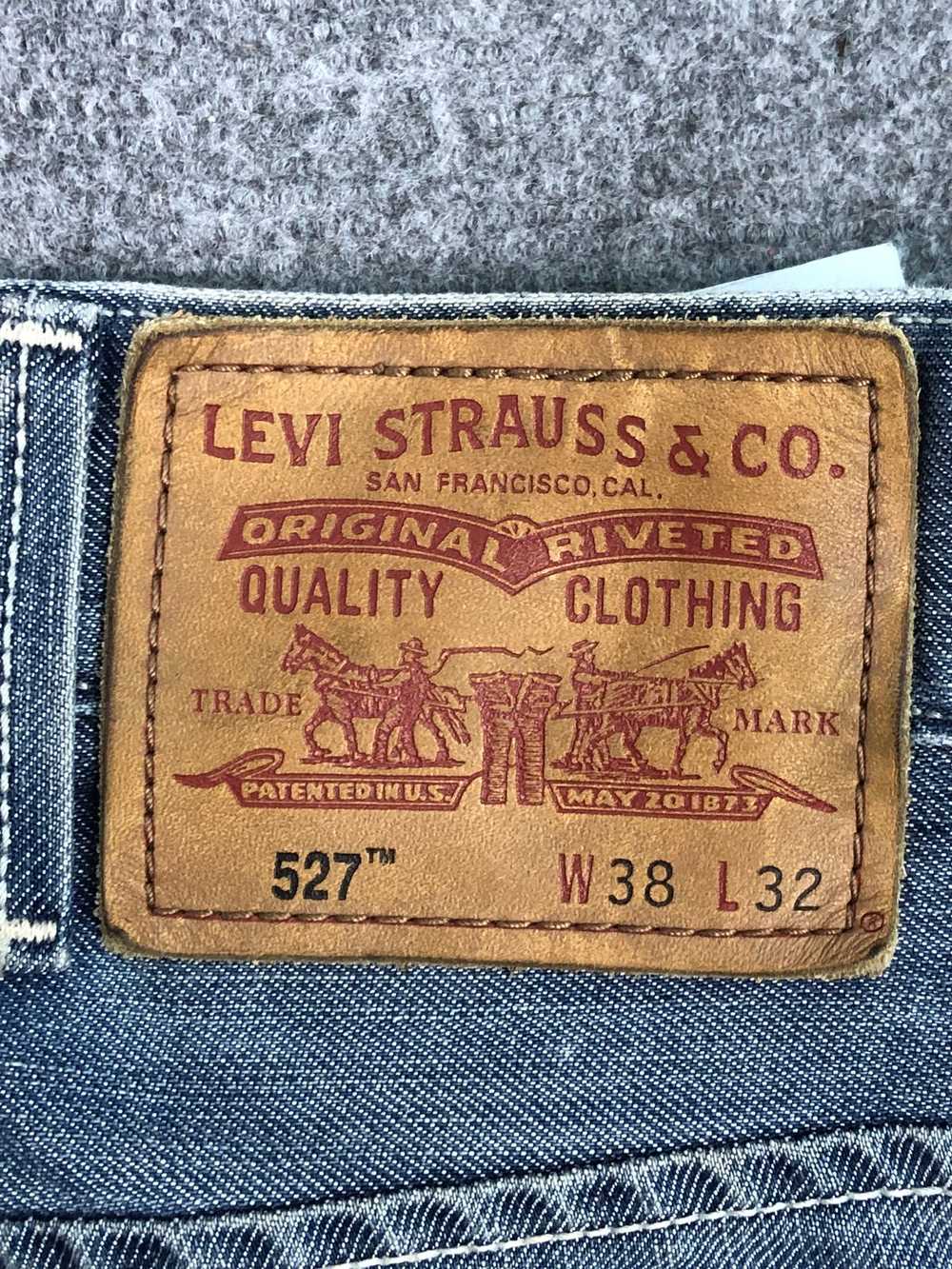 Levi's × Vintage Vintage Levis 527 Flared Bootcut… - image 5