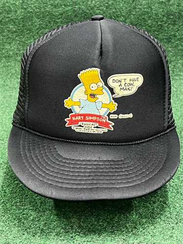 The Simpsons × Trucker Hat × Vintage 90s Bart Simp