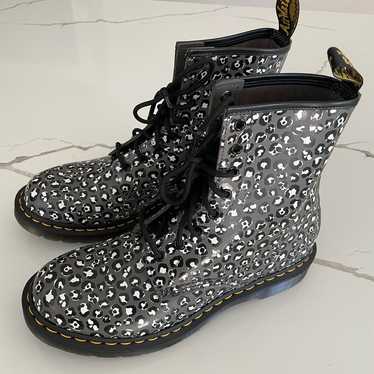 Dr. Marten 1460 Leopard Gray Smooth Boots