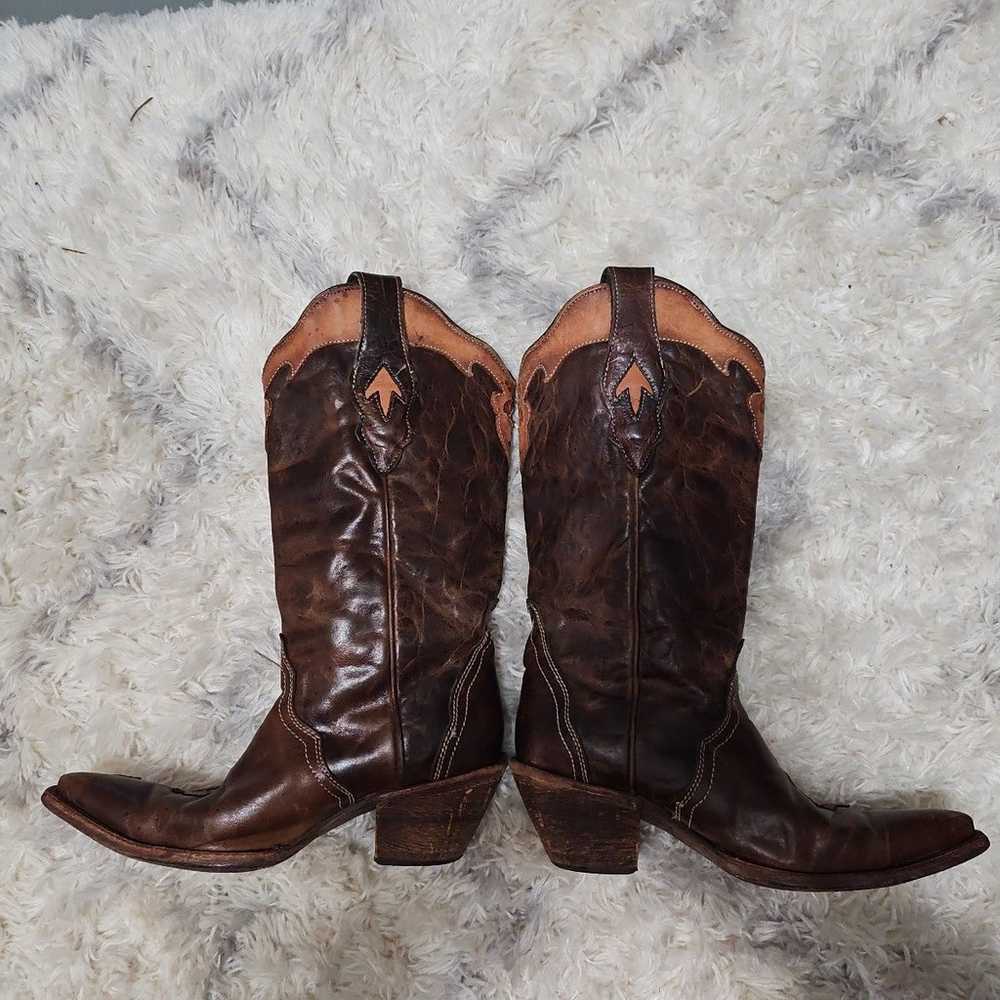 cowboy boots women vintage Corral - image 3