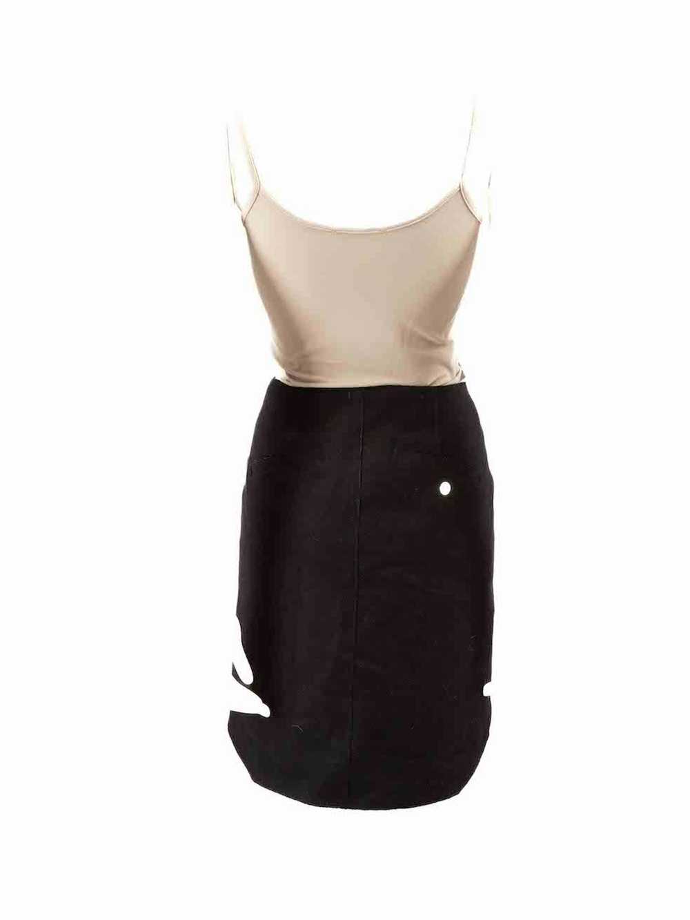 Alexander Wang Black Wool Zipped Mini Skirt - image 3