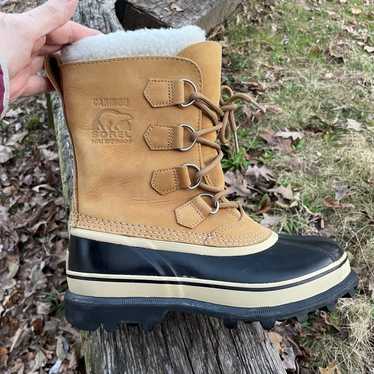 Sorel Caribou Waterproof Winter Boots Size 8 - image 1