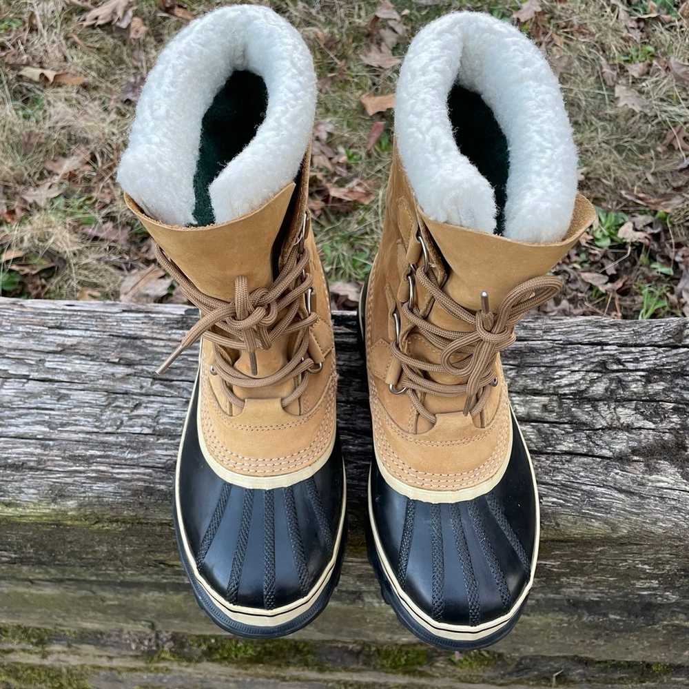 Sorel Caribou Waterproof Winter Boots Size 8 - image 8