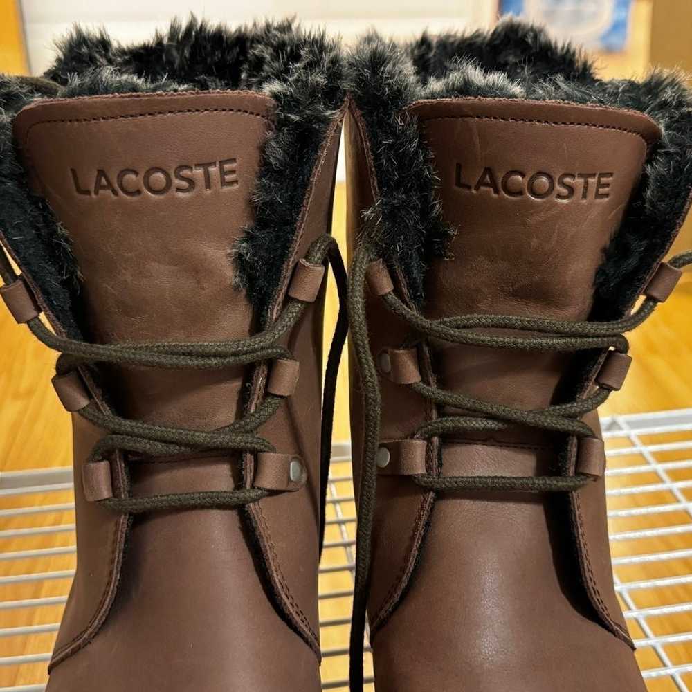 Vintage Lacoste Leather Boots - image 1