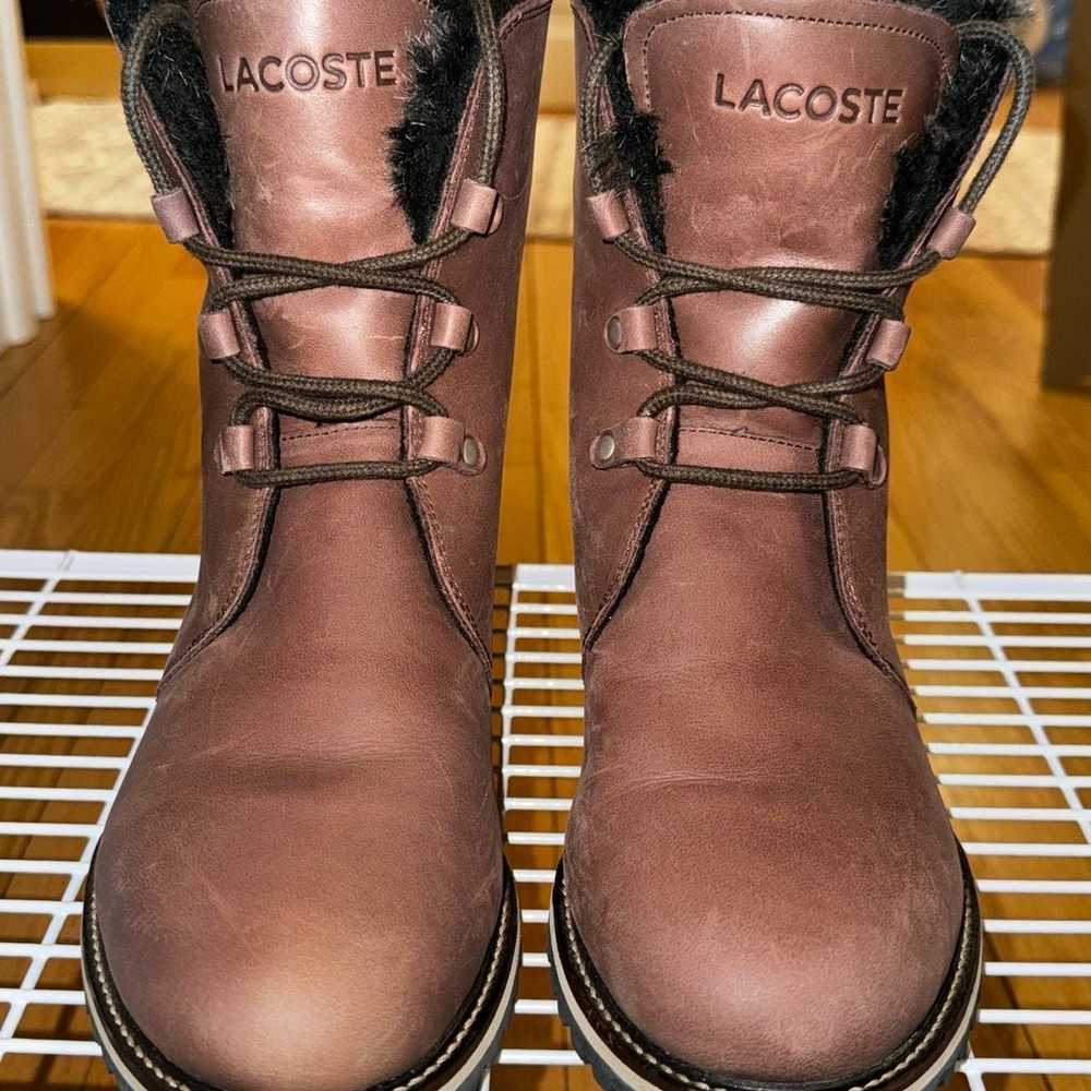 Vintage Lacoste Leather Boots - image 9