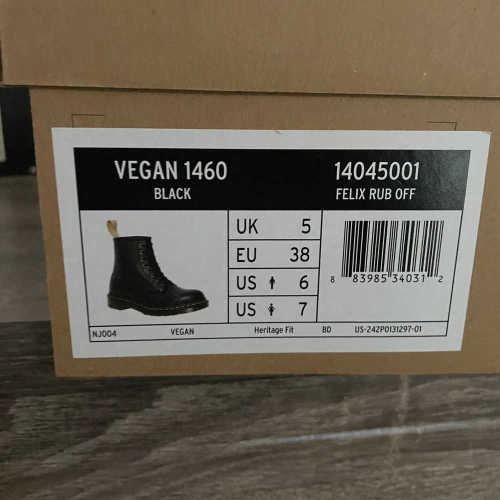 Dr. Martens Vegan 1460 Felix Lace Up Black boots - image 7