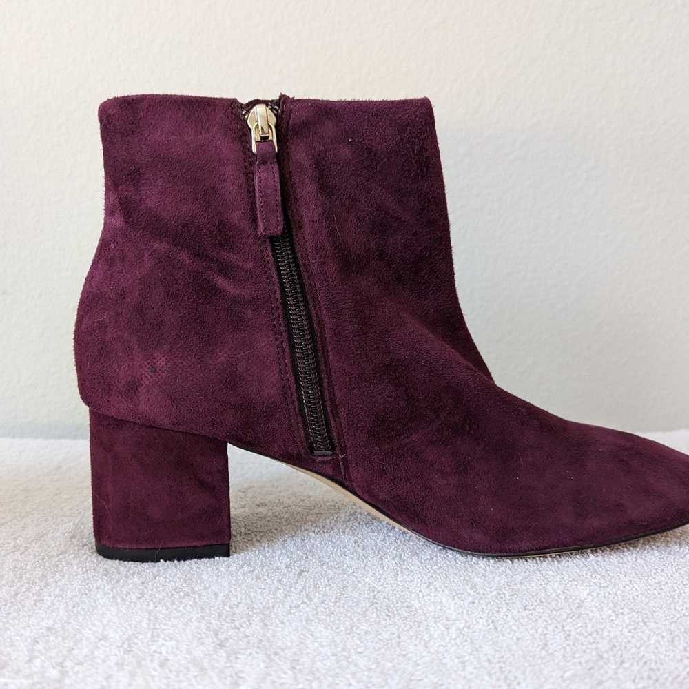 New WHBM Studded Suede Booties Sz 8 - image 4