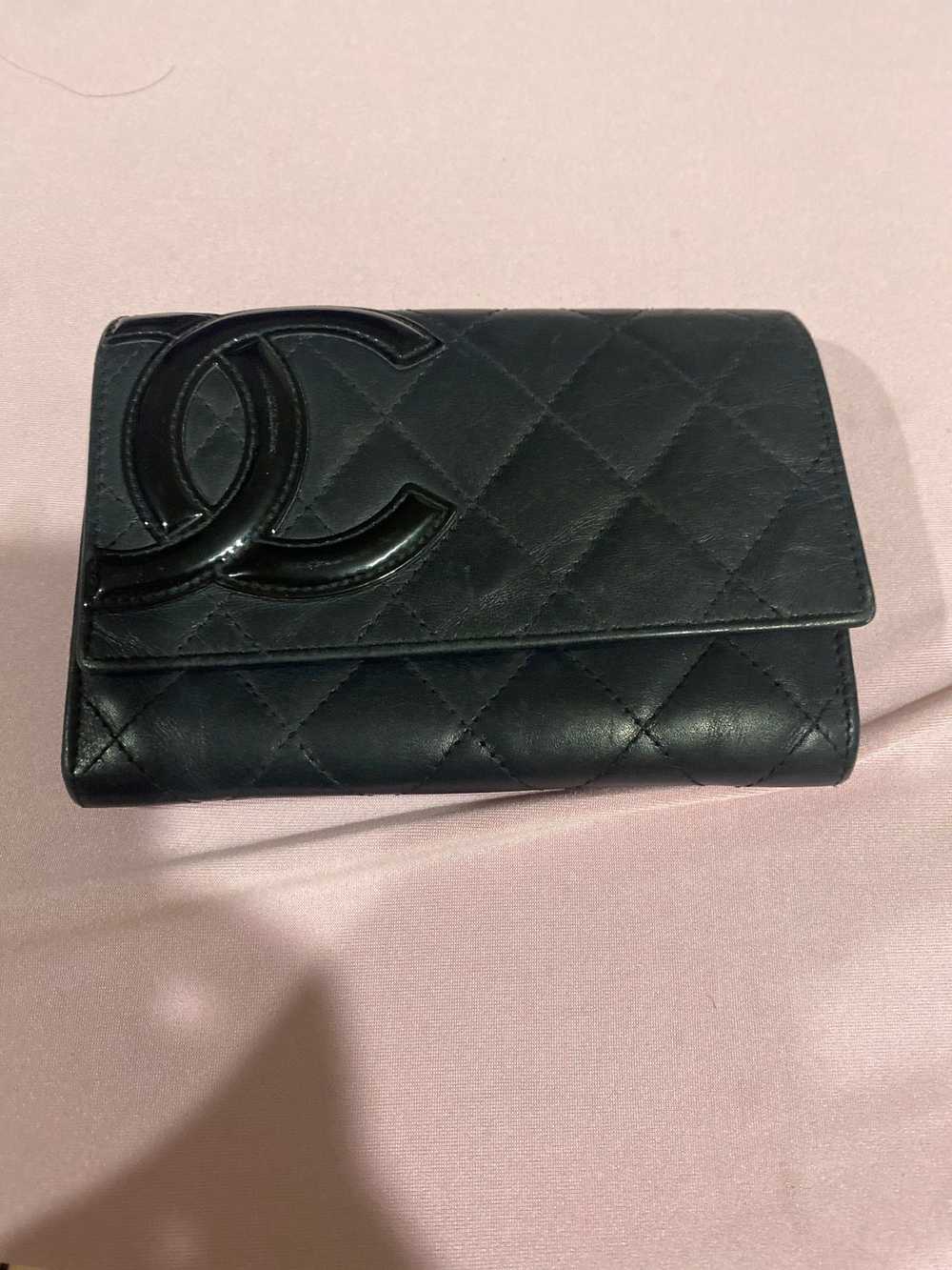 Chanel × Vintage Chanel cambon lambskin wallet - image 1