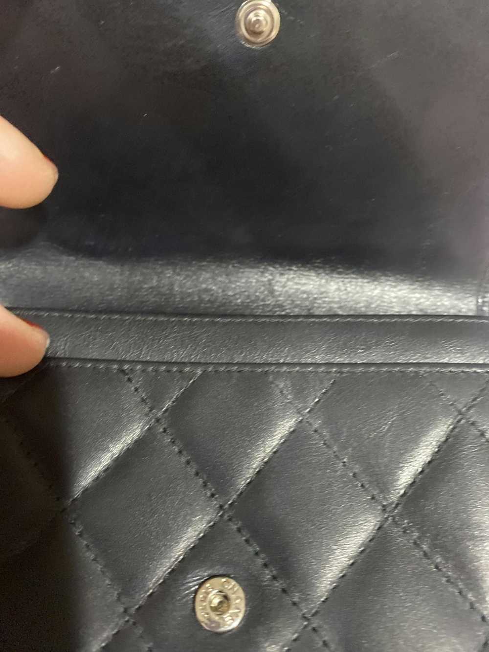 Chanel × Vintage Chanel cambon lambskin wallet - image 6