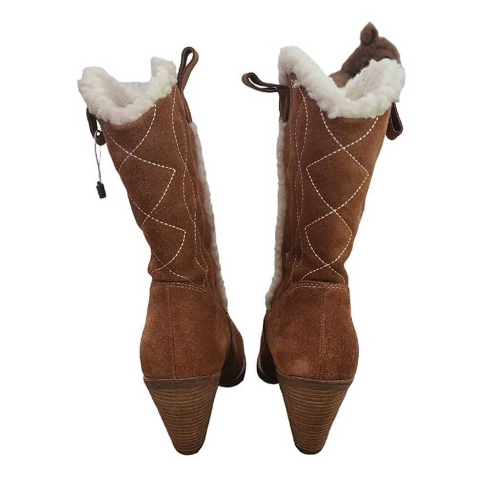 Jeffrey Campbell Suede Western Cowboy Heels Boots… - image 5