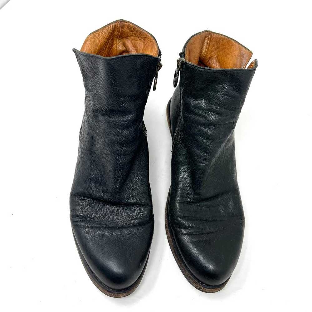 fiorentini and baker black leather boots size 39 - image 2
