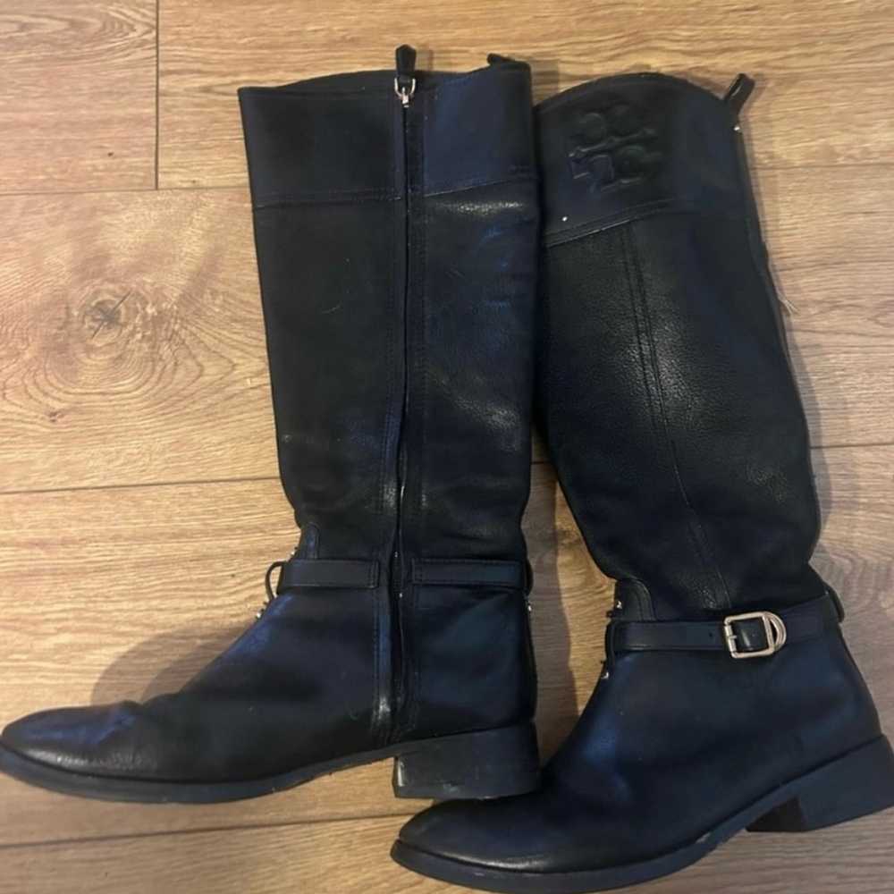 Tory Burch Riding Boots Size 8.5 - image 2