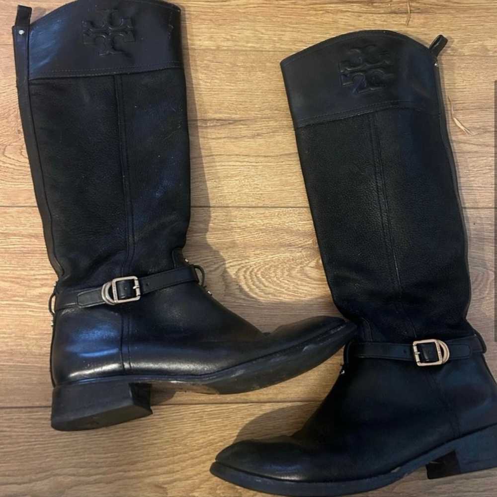 Tory Burch Riding Boots Size 8.5 - image 3