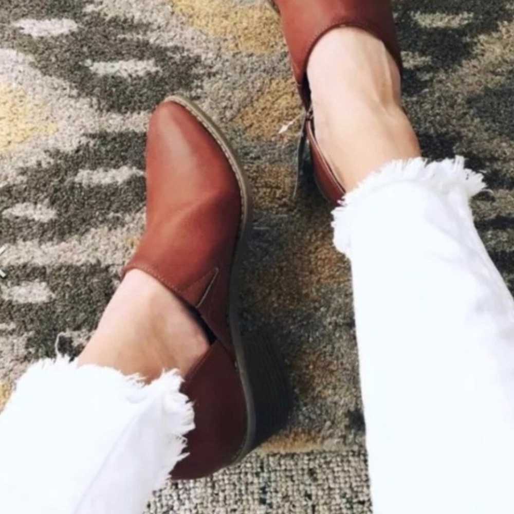 Madewell “Brady” Brown/Camel Leather Booties - image 3