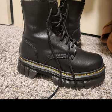 doc martens audrick nappa platform boots