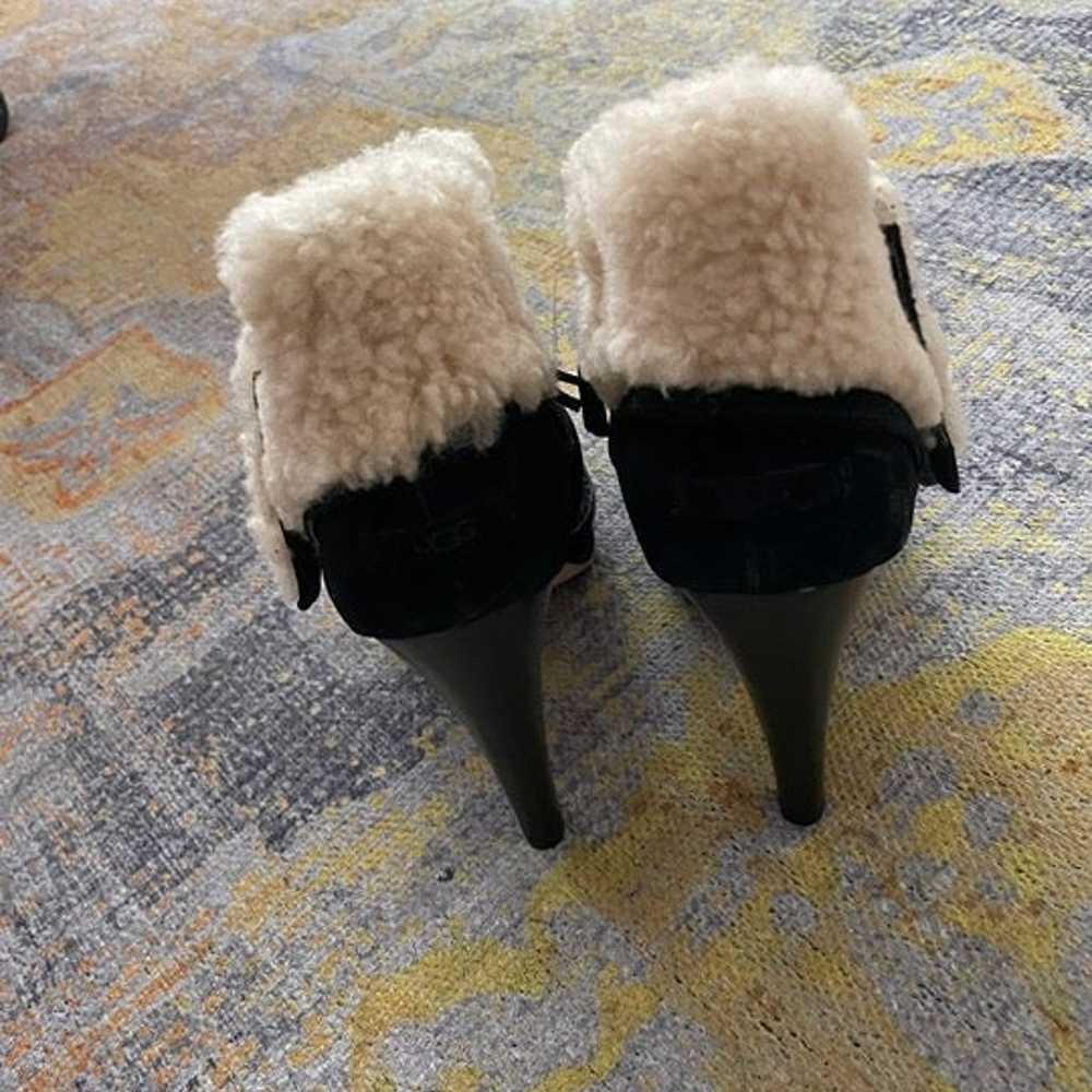 Brand New UGG boots - shearling and suede heeled … - image 4