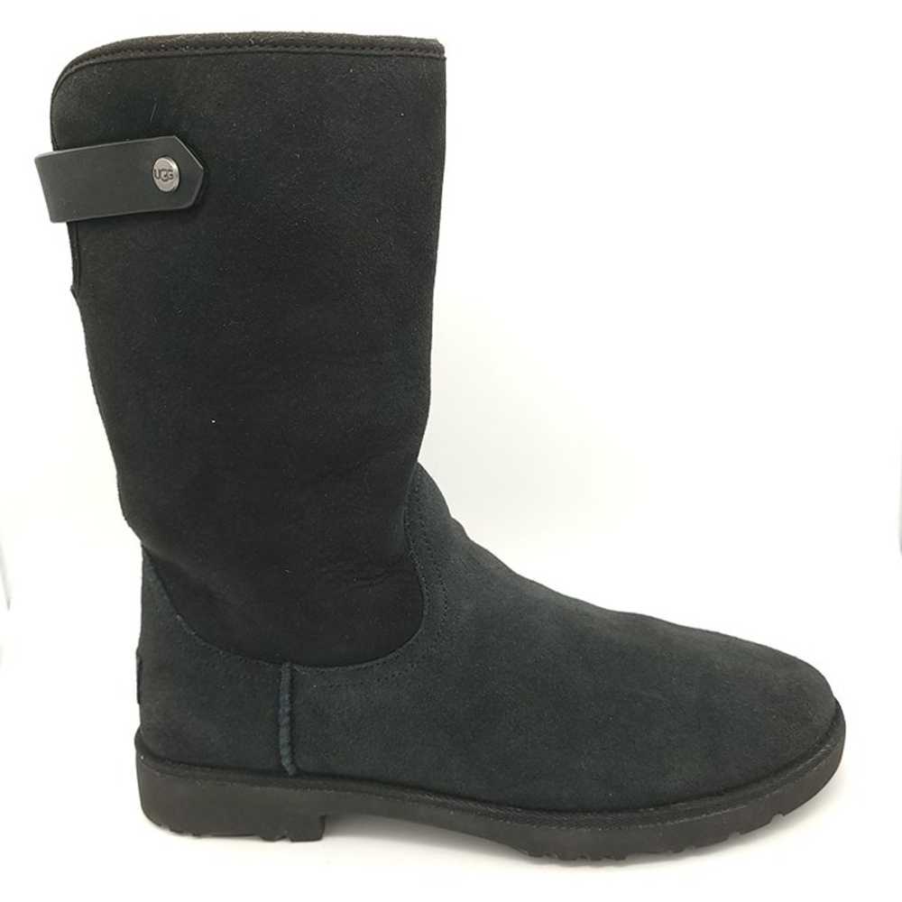 NEW UGG Romely Cuffable Tall Boots Womens 9.5 Bla… - image 1